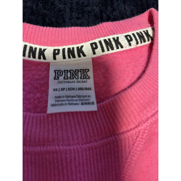 Victoria's Secret PINK LOVE PINK Sweatshirt Women's Size XS - Picture 3 of 8